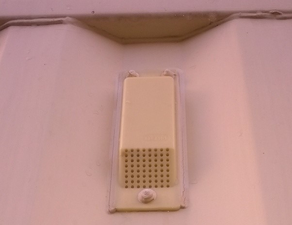 Stock shipping container vent